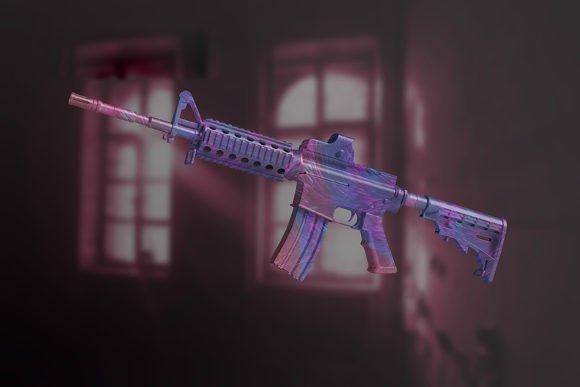 Awesome Game Weapon Skin Mockup: Showcasing Designs with Realism and Speed
