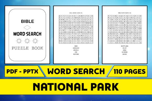 Bible Word Search Puzzle Interior Game
