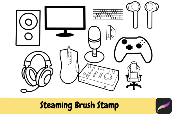 Enhancing Your Digital Art with Steaming Game Brush Stamps Procreate