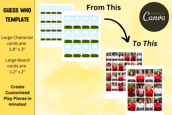 Evaluating Guessing Game Board Canva Templates for Custom Projects
