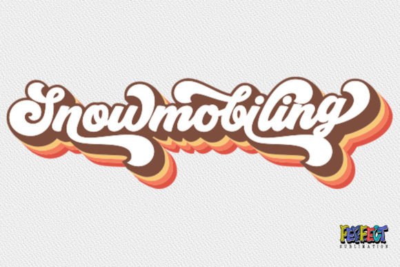 Evaluating the Snowmobiling Retro Groovy Winter Game Digital Asset