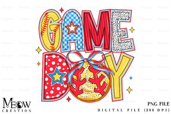 Game Day Softball Coquette PNG: A High-Quality Design Asset for Creative Professionals