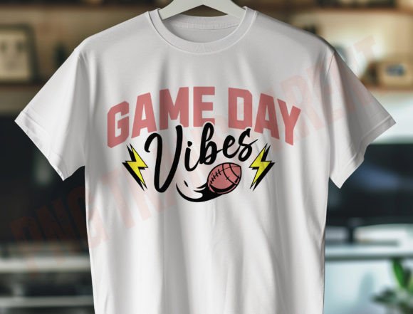 Game Day Vibes SVG PNG PDF: Elevate Your Football Spirit with Versatile Digital Designs