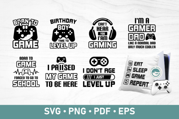 Game Quotes Mini Bundle: The Perfect Crafting Companion for Gamers and Makers