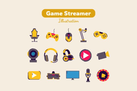 Game Streamer Illustration: Visual Identity Guide