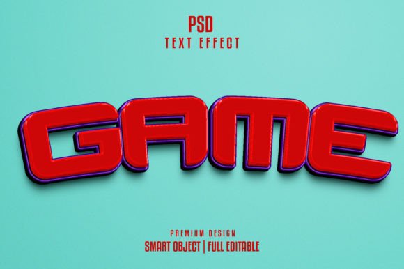 Game Text Effect: Editable PSD Template Guide