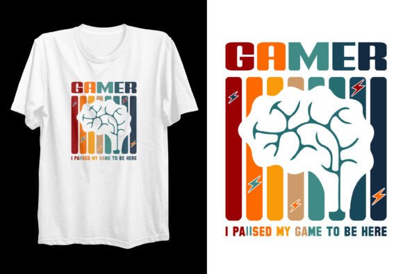 Gaming Tee Design for Creative Projects