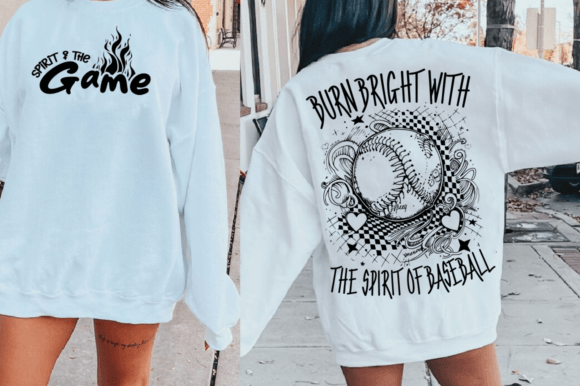 Spirit of the Game Back Front SVG: A Versatile Design for T-Shirts and More