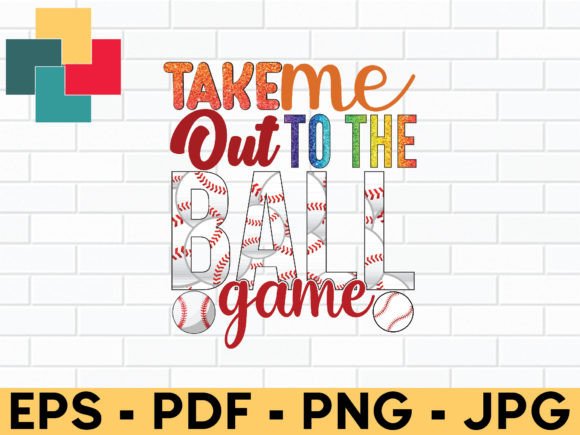 Take Me Out to the Ball Game PNG Design: A Versatile Digital Asset for Modern Creators