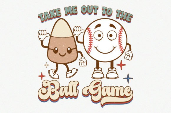 Take Me Out to the Ball Game Retro Subli: A Versatile Design for Modern Creators