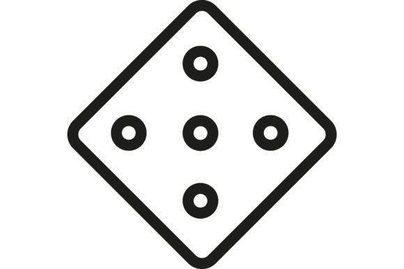 Understanding the Game Dice Line Icon: Chance, Randomness, and Dots in Leisure Design